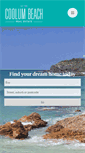 Mobile Screenshot of coolumbeach-realestate.com.au