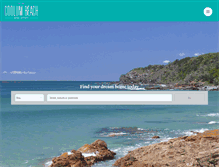 Tablet Screenshot of coolumbeach-realestate.com.au